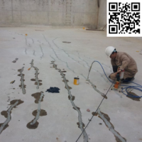 TREATMENT OF CONCRETE CRACKS USING HIGH PRESSURE PUMPING