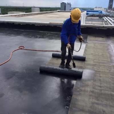  7. Waterproofing the roof floor