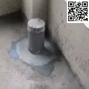 WATERPROOFING OF PIPE NECK